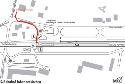 Umgebungsplan Johanneskirchen