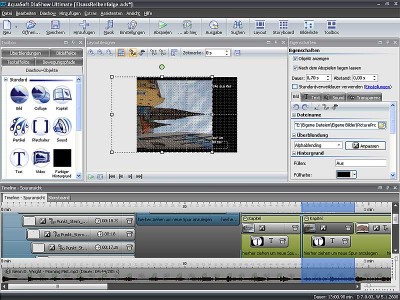 Layoutdesigner (Hochformatbild liegt) wird beim Abspielen gedreht