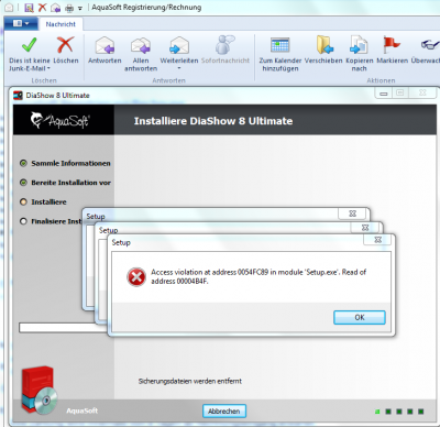 violation der 8.0
