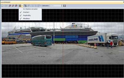 Panorama als Bild eingefügt