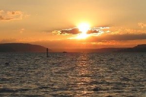 Sonnenuntergang am Bodensee